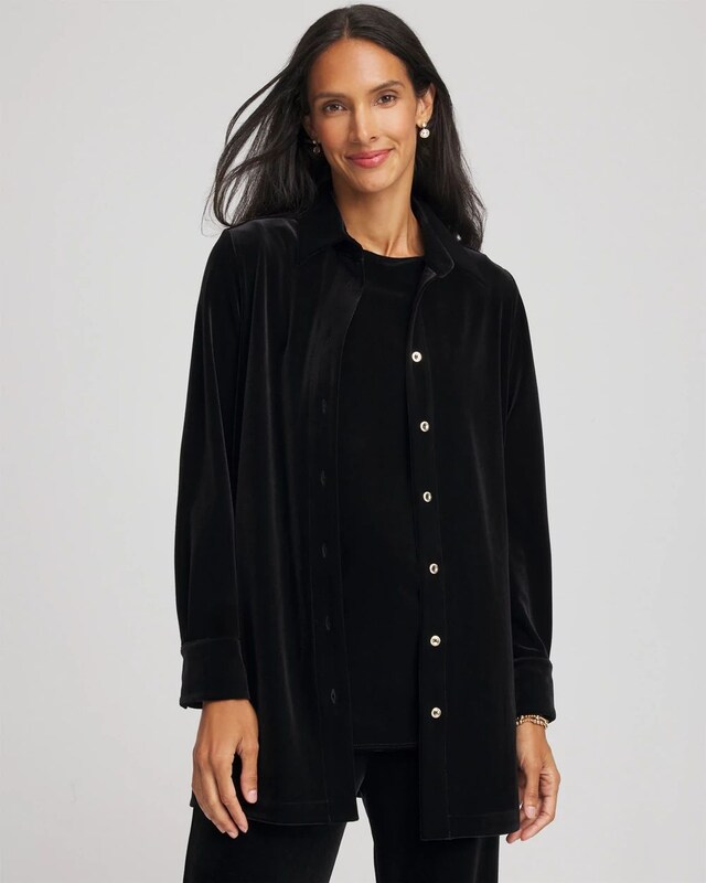 Travelers Velvet Button-Down Shirt